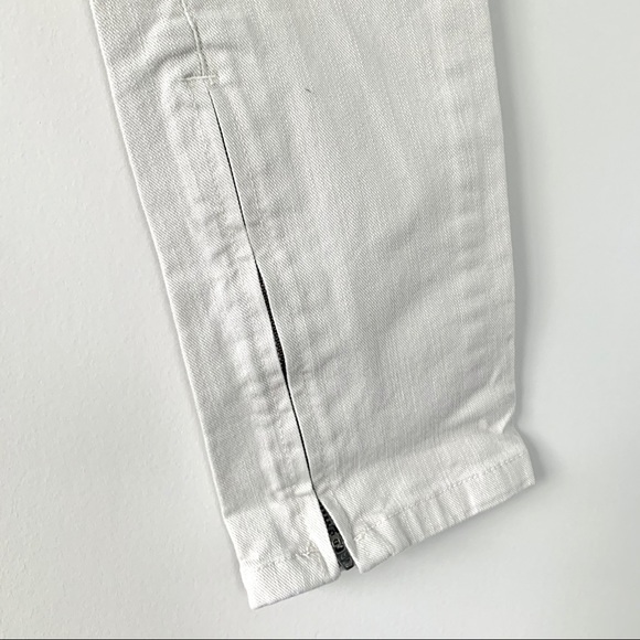 MAISON SCOTCH Mid-Rise Straight Fit Jeans Ivory / Gold - Picture 7 of 8